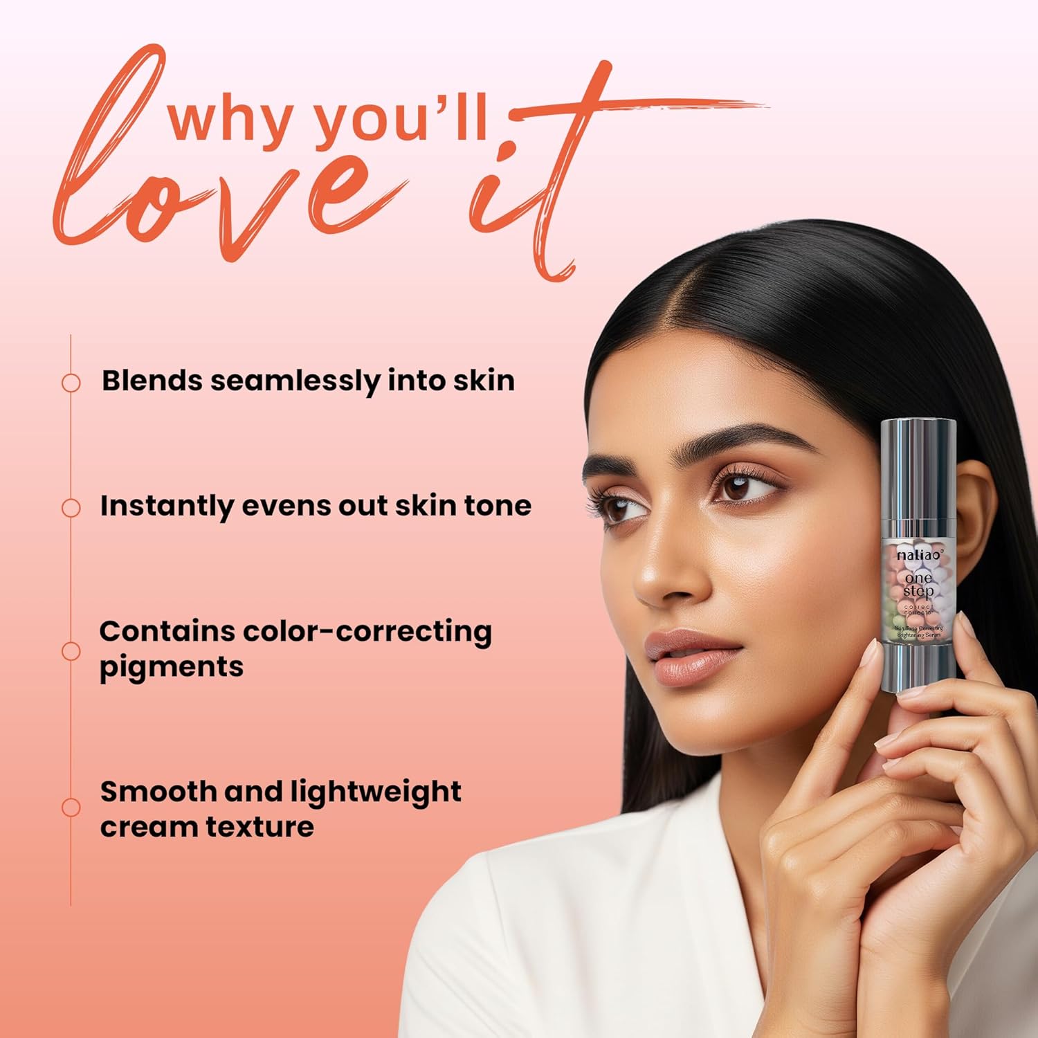 Malio PowerGlow 1-Step Perfect Skin Face Serum